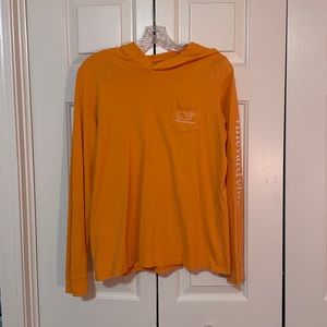 Orange hooded vineyard vines long sleeve